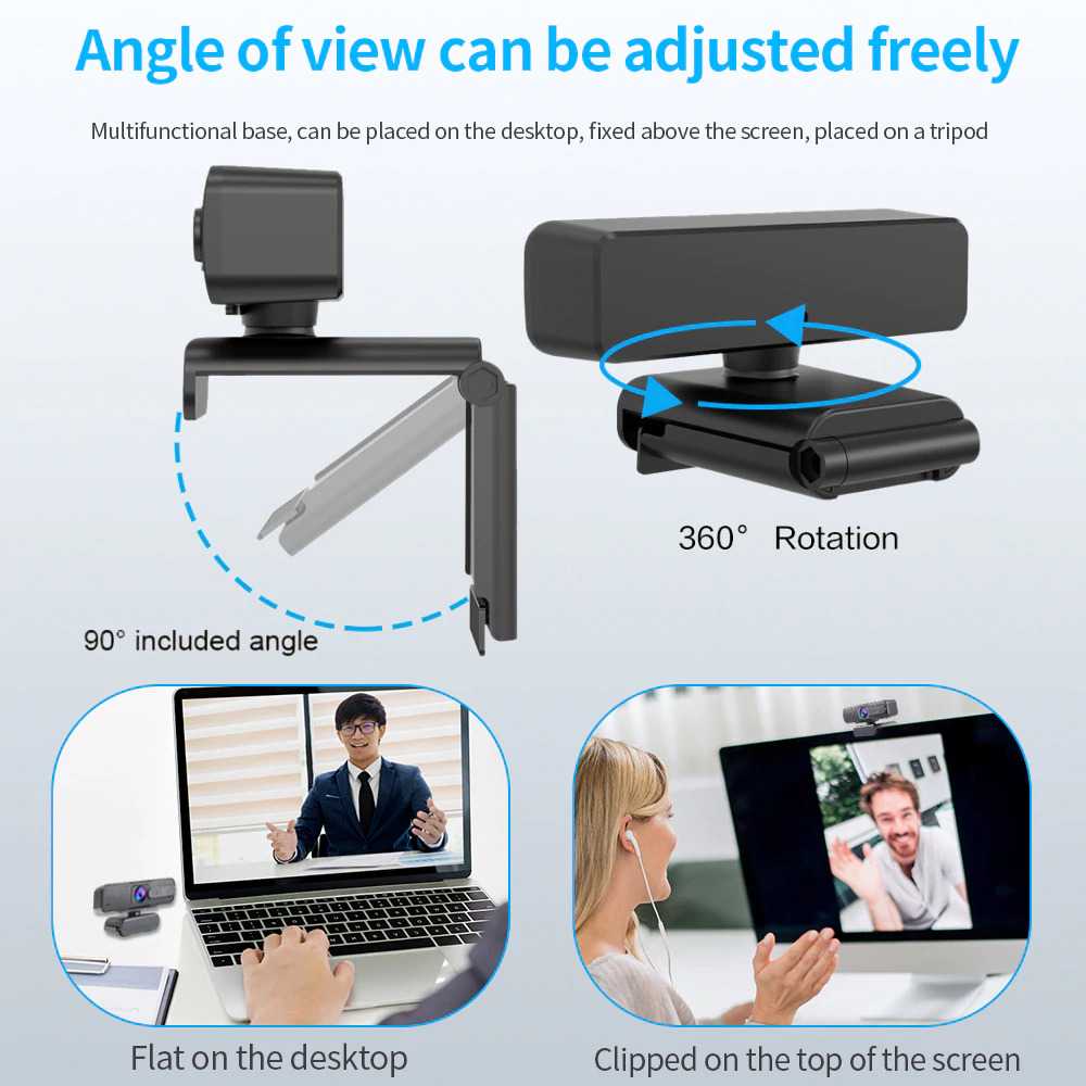 Webcam Tishric Tự Động Lấy Nét 1080p Với Mic - H701 | BigBuy360 - bigbuy360.vn