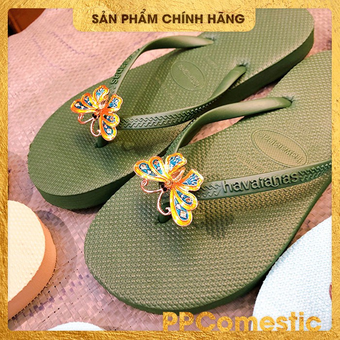 Dép Kẹp Nữ Havaianas Thái Lan (tặng cặp Charm đá ngẩu nhiên)