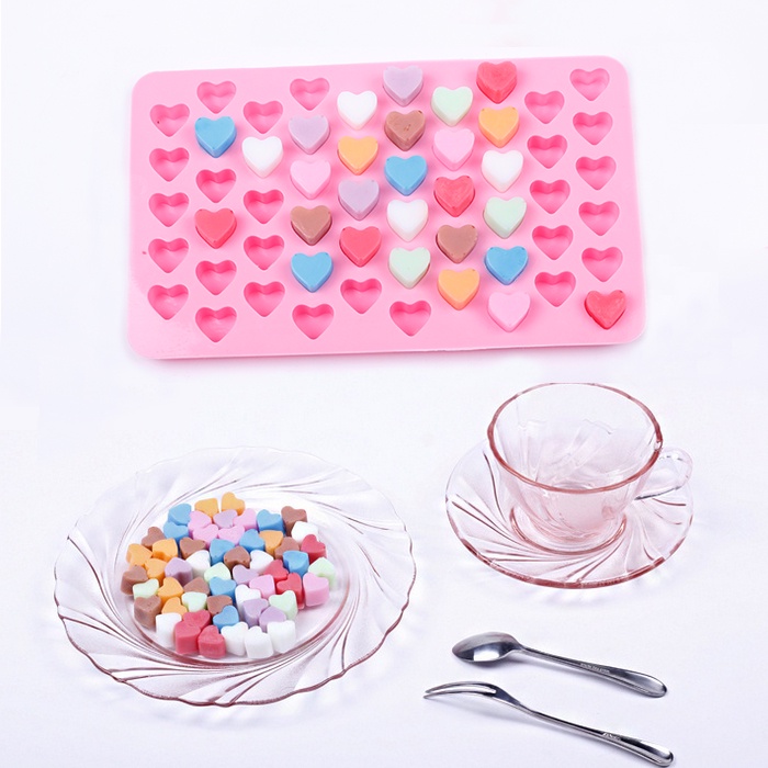 Khuôn silicone làm bánh hình trái tim - Tạp hoá mint