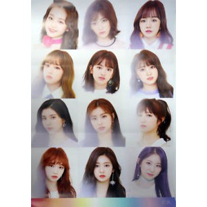 poster IZONE official ver rose