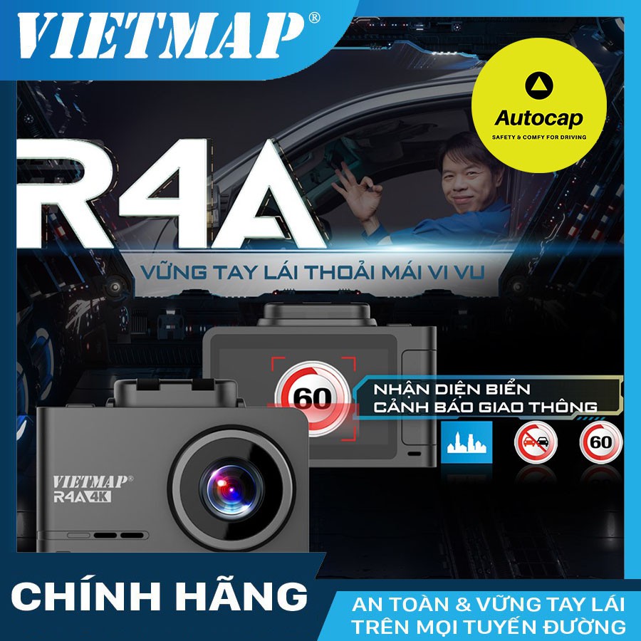Camera hành trình ô tô VIETMAP R4A tặng thẻ nhớ Class 10 | BigBuy360 - bigbuy360.vn