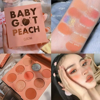 Bảng Phấn Mắt Guicami 9 Ô Baby Got Peach Bảng Dupe Hoàn Hảo Của Colourpop CX5
