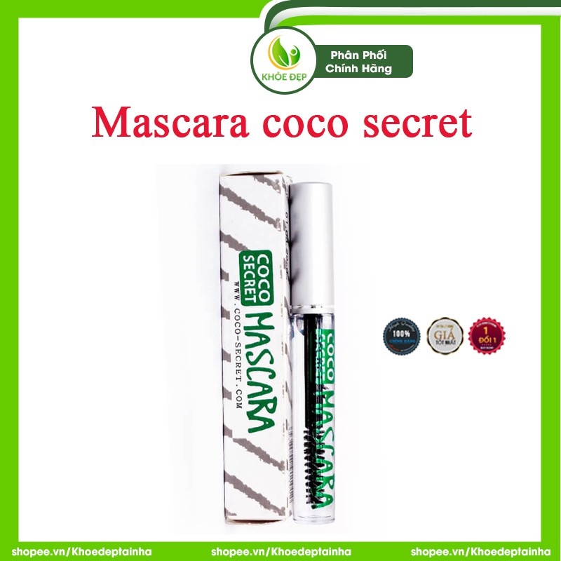 [ CHÍNH HÃNG ] Mascara dầu dừa Coco secret - 10ml