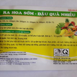 Siêu ra hoa đậu quả Siêu Bo