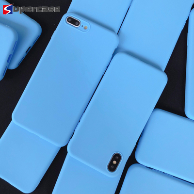 Ốp Lưng Điện Thoại Màu Trơn Thời Trang Dành Cho Xiaomi Redmi Note 5 Pro Plus 4 4x 6 Pro A2 Lite