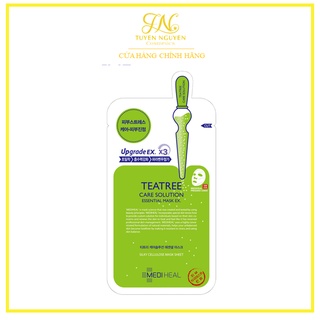 Mặt nạ chứa tinh chất trà xanh ngăn ngừa mụn Mediheal Teatree Care Solution Essential Mask EX 24ml - TEATREE