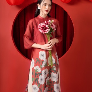 Áo dài daisy