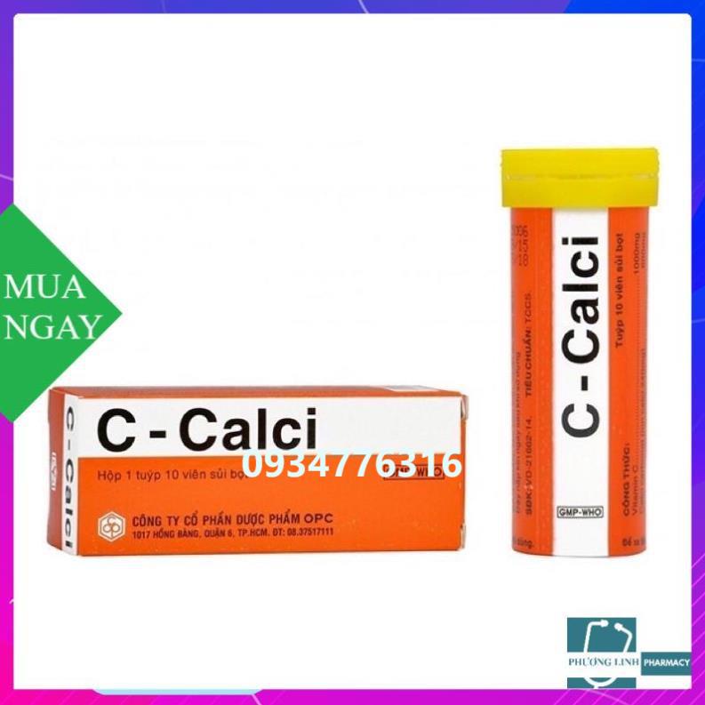 Viên sủi C- CALCI (tuýp 10 viên)