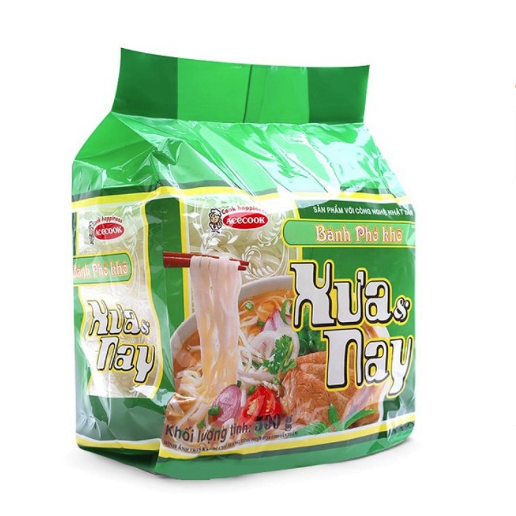 Bánh Phở Khô Xưa Và Nay Acecook Gói 500g