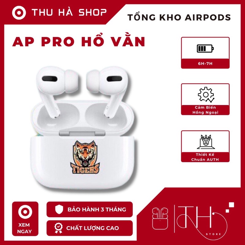 Tai nghe không dây PRO HỔ VẰN 1562F - pin 6h liên tục - chống ồn chuẩn ANC 35dB - THU HÀ SHOP