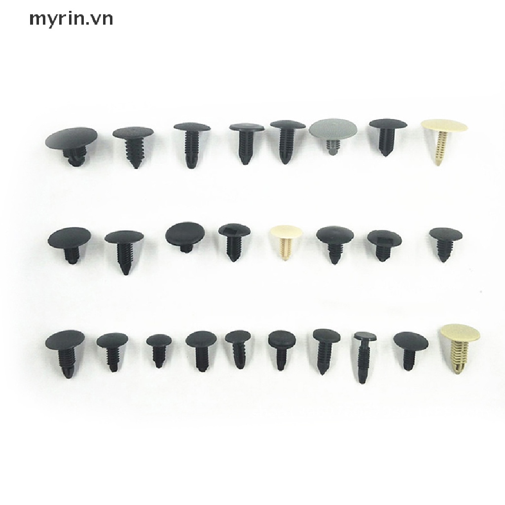 Set 100 Đinh Tán Nhựa Phụ Tùng Cho Xe Ô Tô