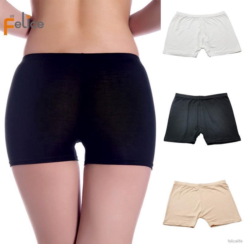 Quần short legging lưng thun mặc lót trong váy ngắn dành cho nữ