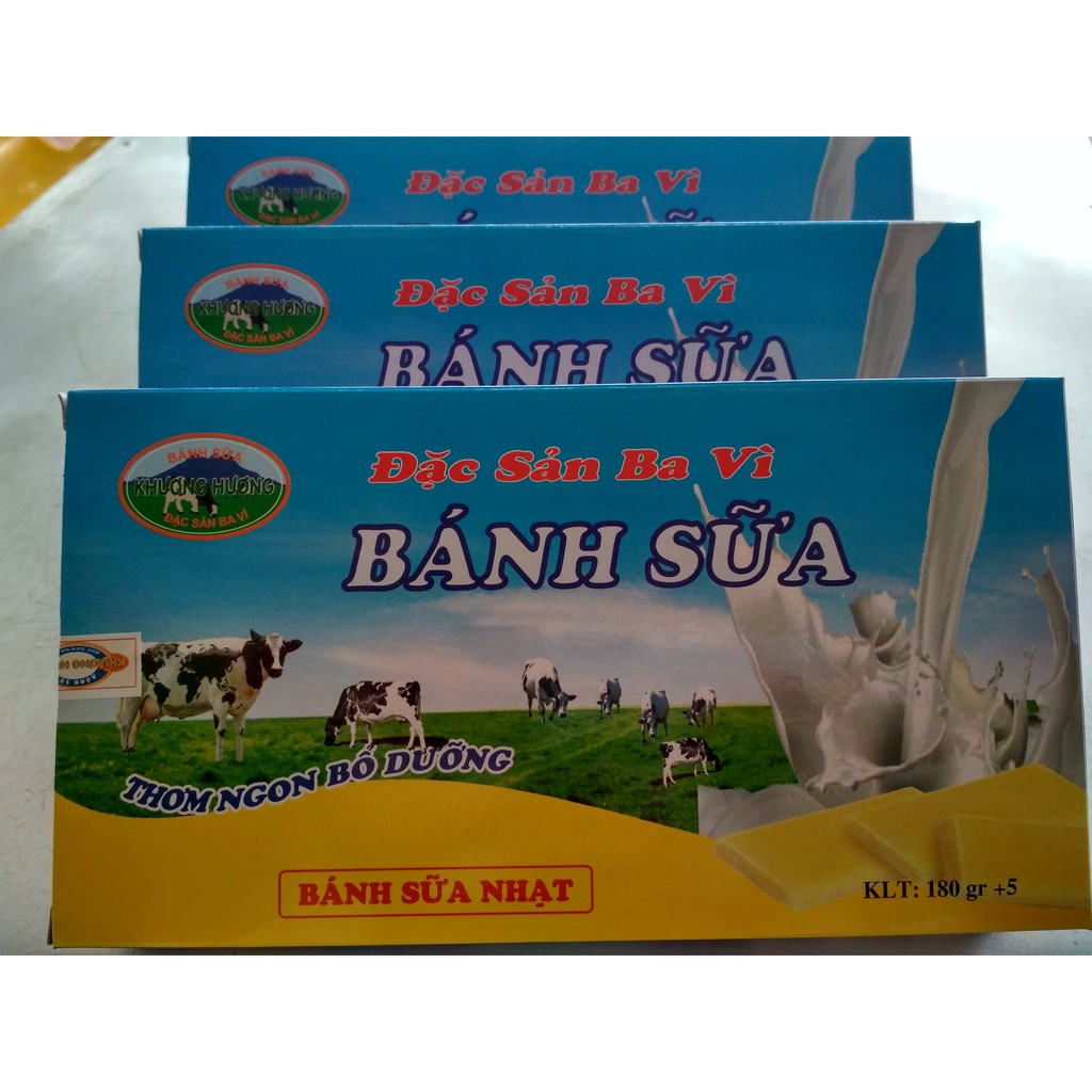 Đặc sản bánh sữa ba vì loại nhạt đặc biệt