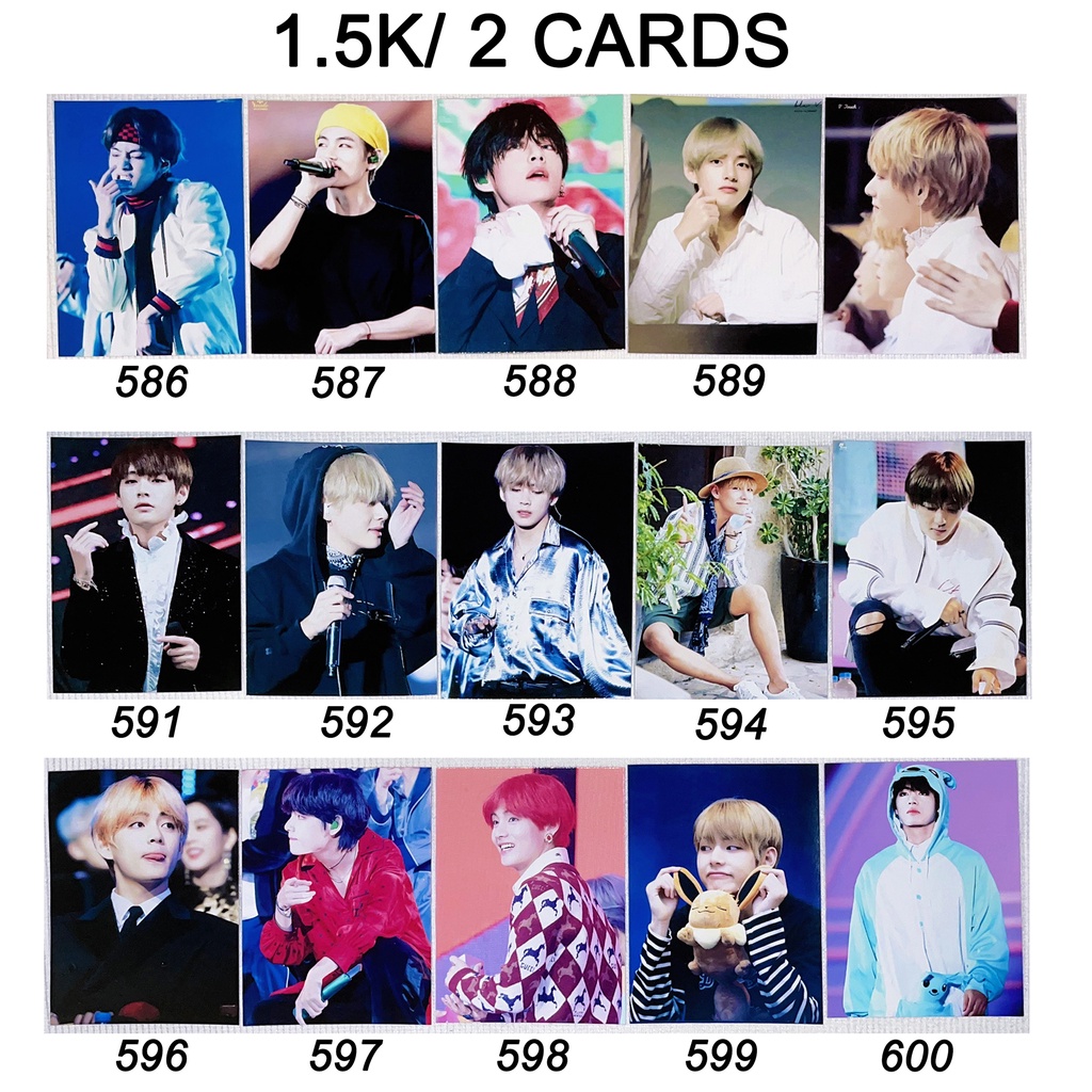 Sale set hình V BTS giá rẻ 5