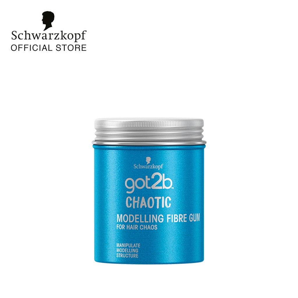 Sáp tạo kiểu tóc Schwarzkopf Got2B Beach Chaotic Modelling Fibre Gum 100ml