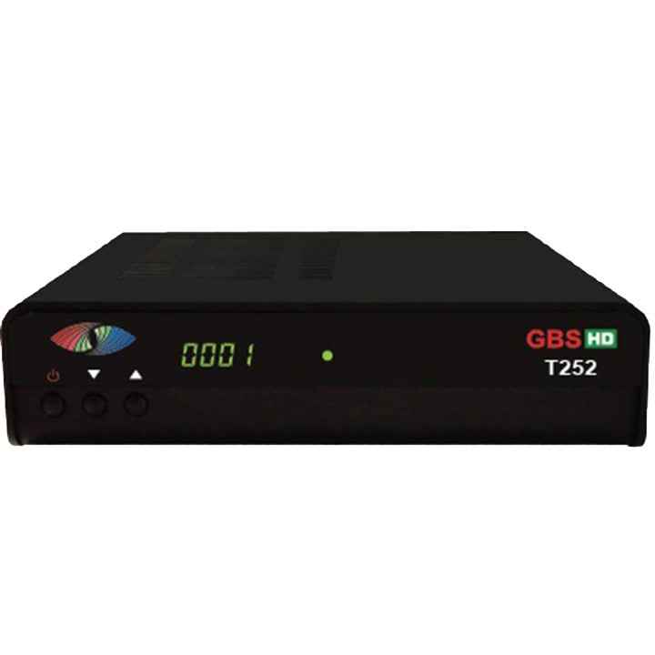 Đầu thu kỹ thuật số DVB T2 GBS HD T252 xem hai kênh cùng lúc- Giá cực sốc