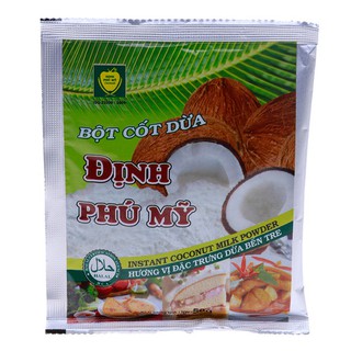 Bộ 10 gói Bột cốt dừa Định Phú Mỹ gói 50g
