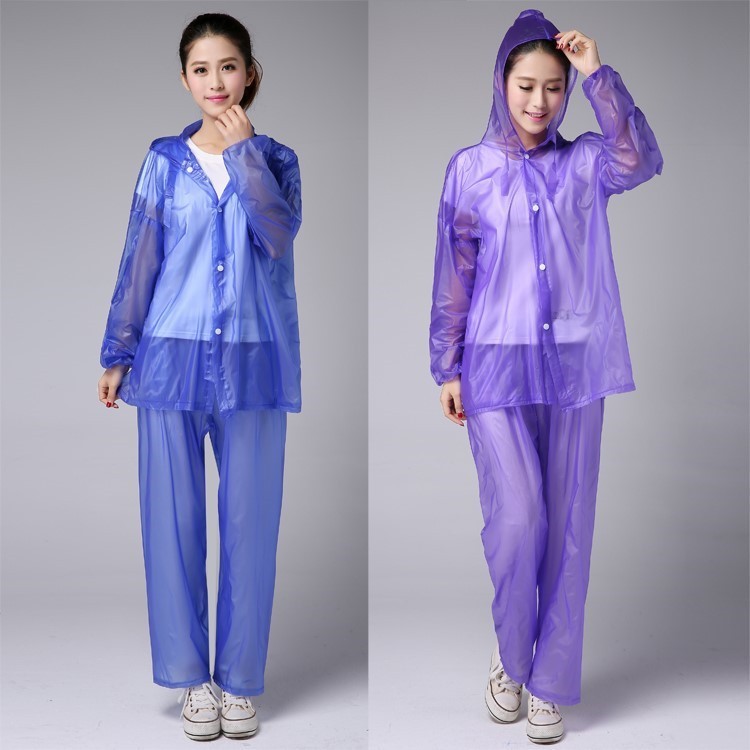 Bộ quần áo mưa giấy nam nữ mặc nhiều lần - Giao màu ngẫu nhiên