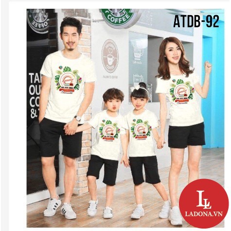 Áo Thun Gia Đình Giá Rẻ MS03 (Giá 1 Áo)