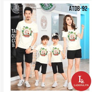Áo thun gia đình giá rẻ ms03