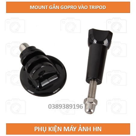 Mount gắn gopro, cam hành trình lên các loại chân máy