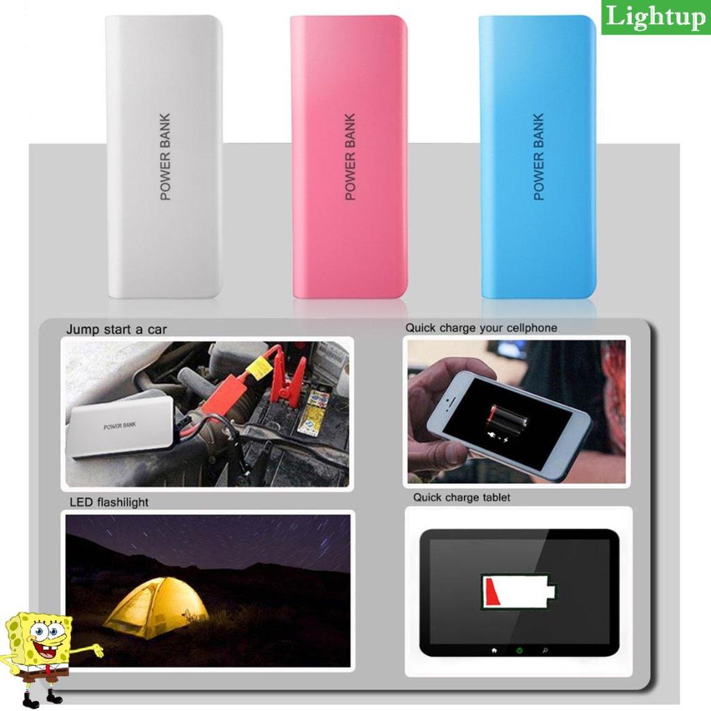 Hộp đựng PowerBank 13000mah Điện thoại di động di động Hai giao diện USB Ngân hàng sạc