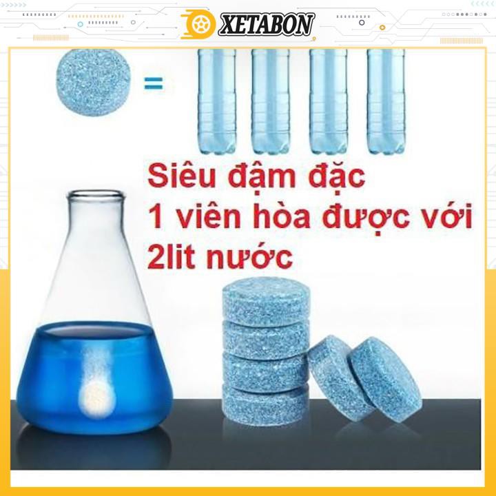 Combo viên sủi rửa kính - rẻ hơn - thuận tiện hơn