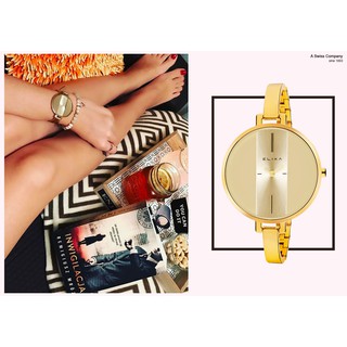 Đồng hồ nữ dây thép không gỉ Elixa E069-L231 (38mm)