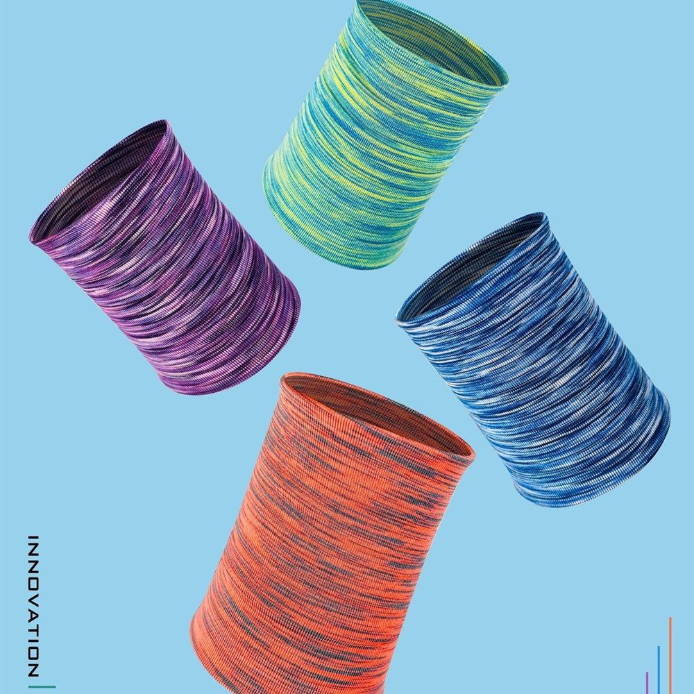 DAPHNE 1 Pair Gym Yoga Sports Cooling Wristbands Unisex Wrist Support Sweatband Exercise Men Women Athletic Non Slip Ice Cooling/Multicolor