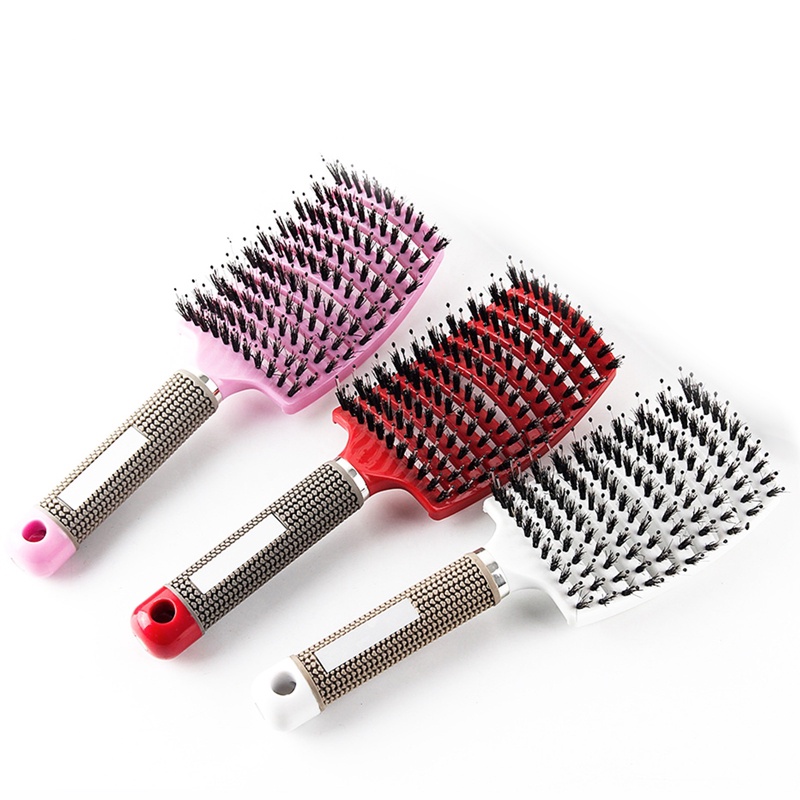 Lược Chải Tóc Mát Xa Da Đầu Bằng Sợi Nylon Tiện Dụng Cho Salon