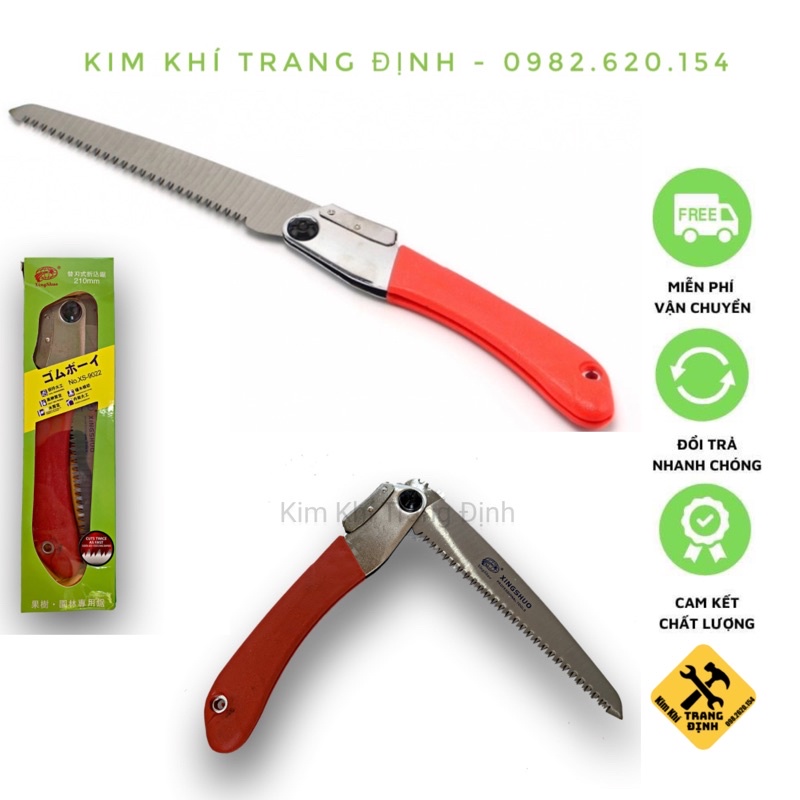 Cưa Cành Gấp Gọn 210mm Siêu Sắc