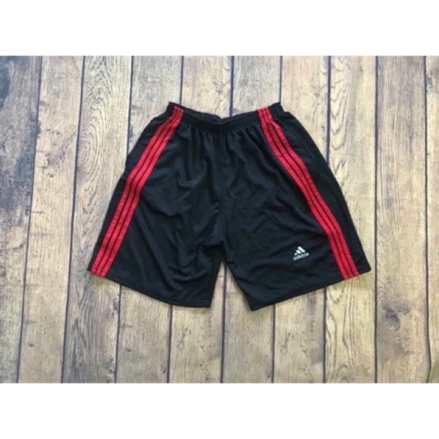 Quần Short Thể Thao Nam Ba Sọc, Quần Đùi Nam Tập Gym Phối Viền [Ảnh Chụp Thật] - OQ001