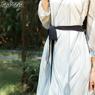 Đầm suông dây eo DA344 GUMAC