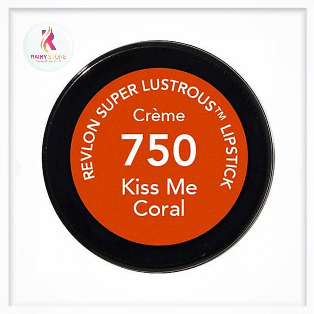 Son lì siêu mịn Revlon Super Lustrous Kiss Me Coral 4.2g | BigBuy360 - bigbuy360.vn