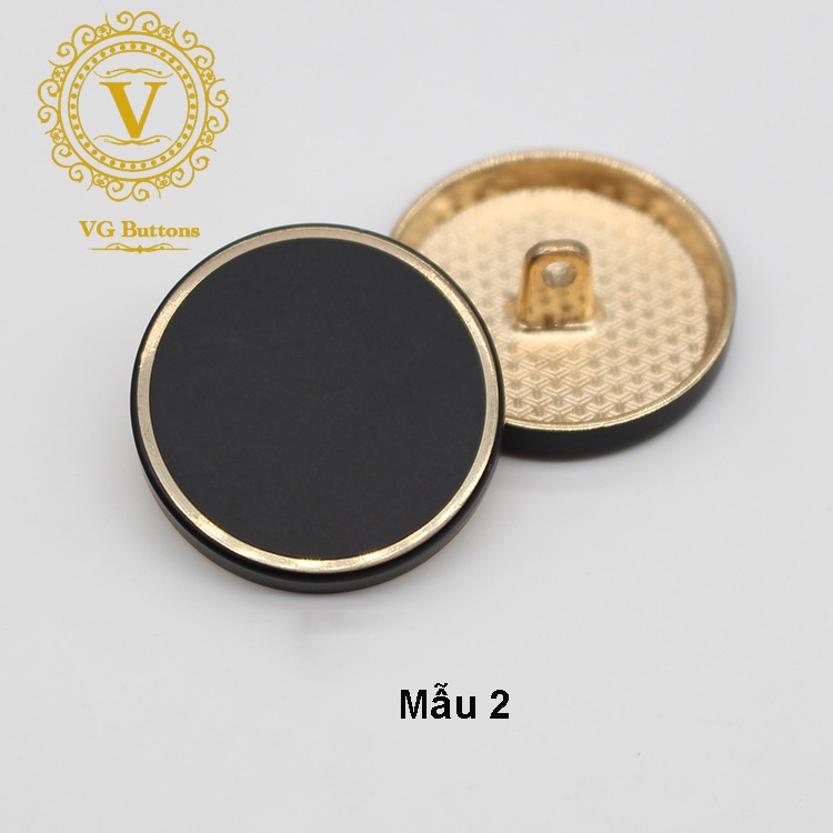 Cúc kim loại cao cấp, Khuy áo phẳng, phù hợp áo vest nam và nữ, quần tây, áo khoác măng tô, áo khoác dạ