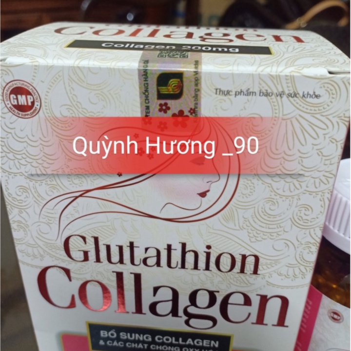 Viên uống Glutathion Collagen lọ 50 viên giúp da sáng mịn tự nhiên