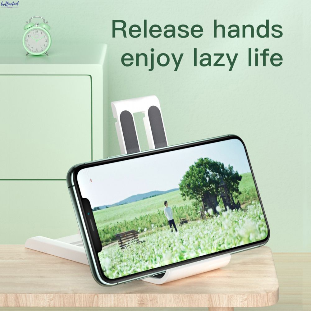 Di Động Có Thể Gấp Lại Được Điều Chỉnh Laptop/Máy Tính Bảng Không Trơn Trượt Để Bàn Giá Đỡ Đa Năng Cầm Tay Đứng Bri