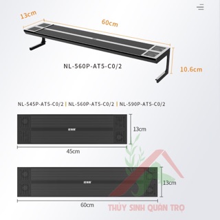 Đèn Netlea AT5 C pro 60cm- Đèn thông dụng cho hồ cá thuỷ sinh