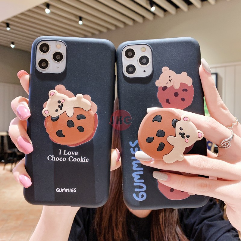 Ốp Điện Thoại Mềm In Hình Gấu Và Bánh Quy Cho Samsung Galaxy S5 S6 S7 Edge S8 S9 S10 S20 Ultra Plus S10E Note 2 3 4 5 8 | BigBuy360 - bigbuy360.vn