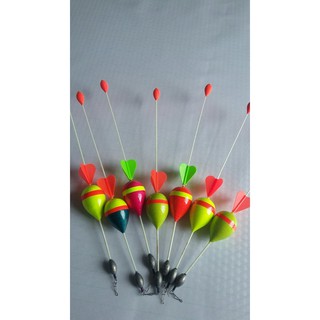 Phao câu lục xa bờ có chì.