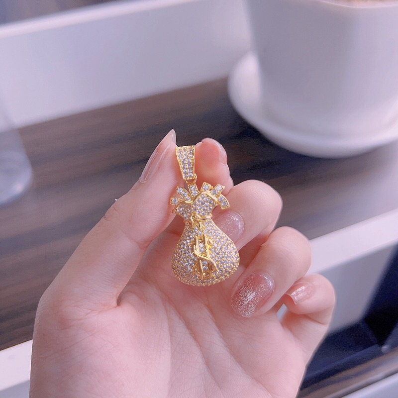 Mặt dây chuyền mạ vàng 18k bền màu