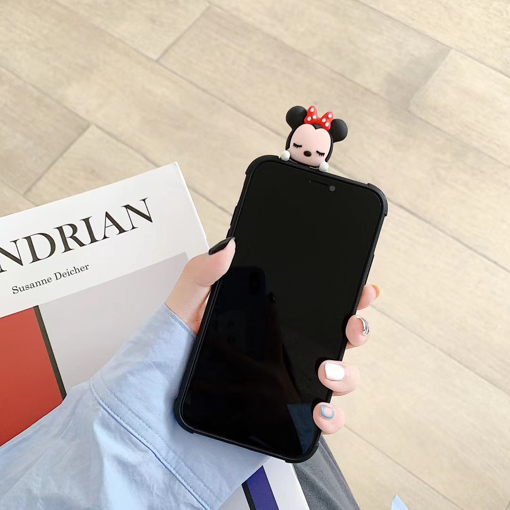 Mickey and Minnie 3D relief Case iPhone 11 Pro Promax X XS XR XSmax 6 6s 7 8 plus Soft Phone Case COD | BigBuy360 - bigbuy360.vn