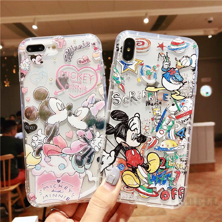 Ốp lưng hình chuột Mickey cho iPhone XsMax 6s 8 7