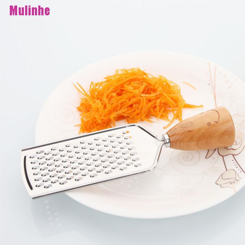 [Mulinhe] Lemon Cheese Vegetable Grater Kitchen Handheld Stainless Steel Potato Cutter