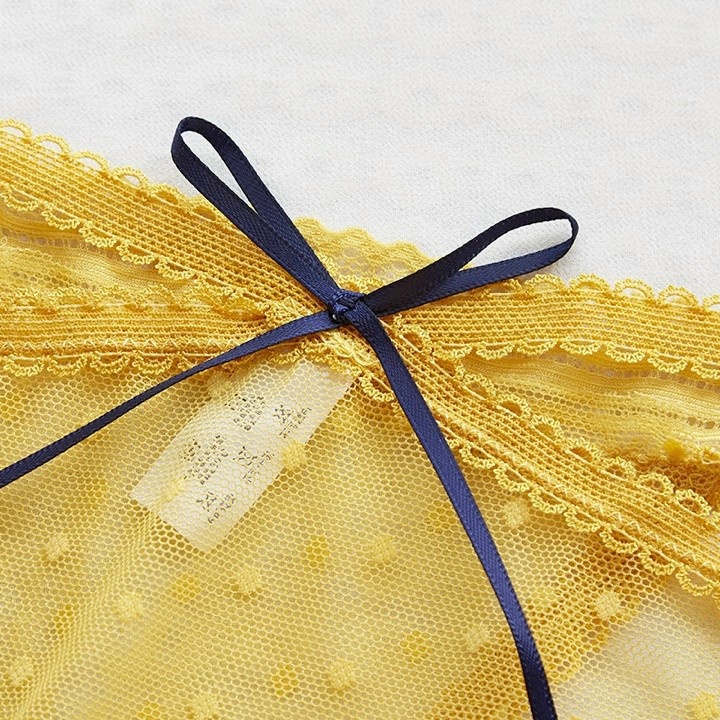 Quần Lót Nữ Ren Nơ Dây Cao Cấp - Sexy - Gợi Cảm Min Underwear 45230 | BigBuy360 - bigbuy360.vn
