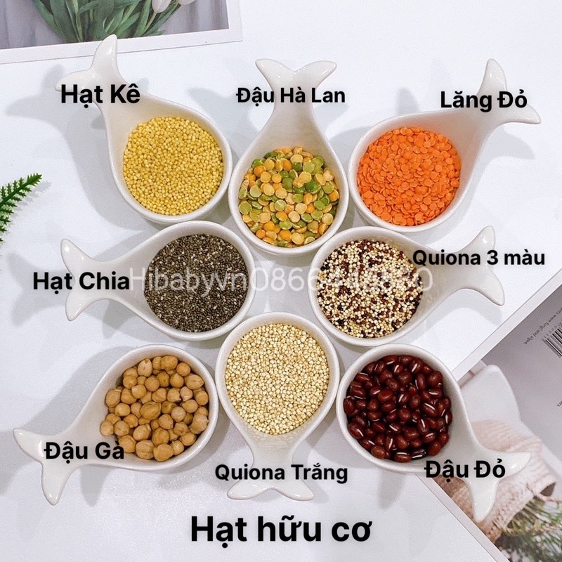 ☘Freeship☘Hạt Hữu Cơ Cho Bé Tổng Hợp Markal Organic (tách lẻ100g)