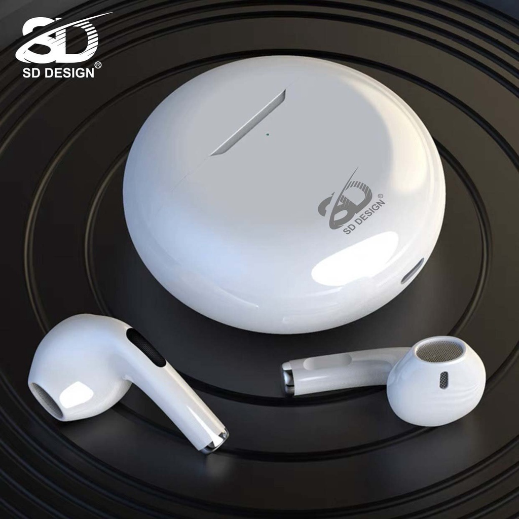 Tai Nghe Bluetooth Không Dây SD One chính hãng SD Design, chất âm hay, Dùng Cho IOS và Androi Bảo hành 12 tháng