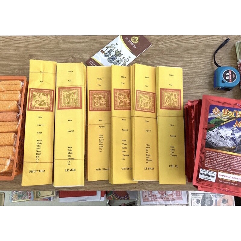 PHÙ THÁI TUẾ kèm Sớ Cúng Thái Tuế BÌNH AN, MAY MẮN năm 2023