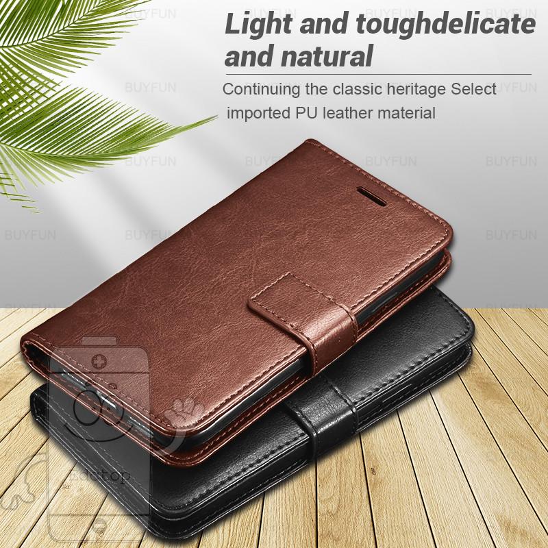 Xiaomi MI 11 Pro Lite Redmi K40 Pro Note 10s Case Full Body Flip Leather Cover Phone Stand Shockproof Cases