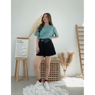 Áo thun cotton phông rộng quảng châu- hình thật shop chụp